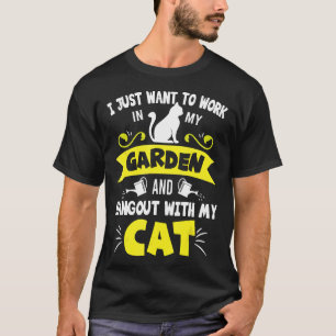 Gartnende Katze  Landwirtschaft Mein Favorit ist G T-Shirt