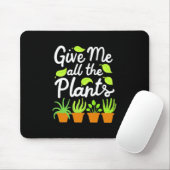 Gärtner alle Pflanze geben Mousepad (Mit Mouse)