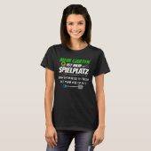 Gärtner Arbeitskleidung Gartenfreude T-Shirt (Vorne ganz)