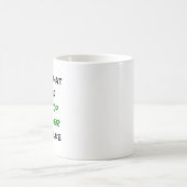 Gärtner auf dem Dach, begeistert Kaffeetasse (Mittel)