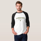 GÄRTNER AUS LEIDENSCHAFT - Dunkles Grünes Shirt Hu (Vorne ganz)