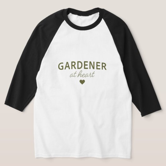 GÄRTNER AUS LEIDENSCHAFT - Dunkles Grünes Shirt Hu (Ablage )