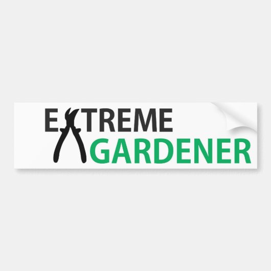 Gärtner Autoaufkleber (Vorne)