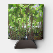 Gärtner Behalte wachsende Pflanze Dosenkühler (Vorderseite)