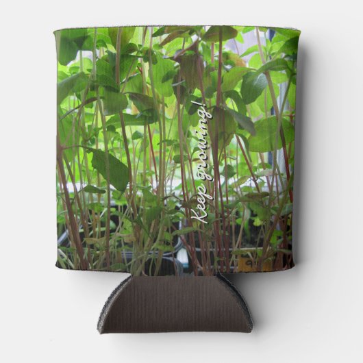 Gärtner Behalte wachsende Pflanze Dosenkühler (Vorderseite)