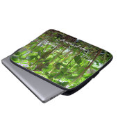 Gärtner Behalte wachsende Pflanze Laptopschutzhülle (Vorne Knopf)