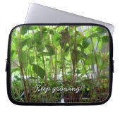 Gärtner behalten wachsende Pflanzen Laptopschutzhülle (Vorderseite)