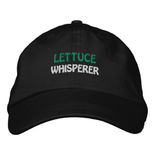 Gärtner bestickt Baseballhut Bestickte Baseballkappe (Vorderseite)