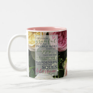 Gärtner des Souls   Probeangebot mit Rose Zweifarbige Tasse