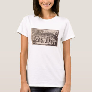 Gärtner, die in einem orange Garten, von 'Le Pa T-Shirt