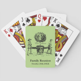 Gärtner Family Wiedersehen Playing Cards individue Spielkarten