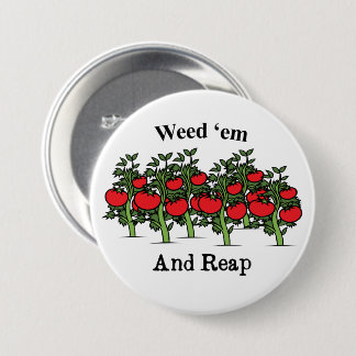 Gärtner Funny Weh em and Reap Button