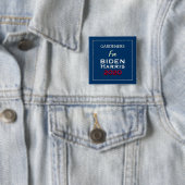 Gärtner für die Kampagne "BIDEN HARRIS Square" Button (Beispiel)