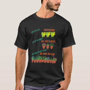 Gärtner für Pflanze T-Shirt