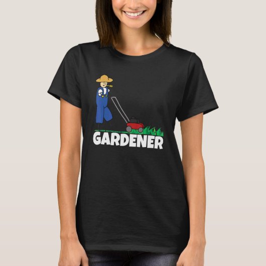 Gärtner Garten 2 T-Shirt (Vorderseite)