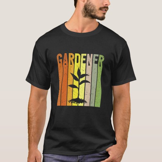 Gärtner Garten Gärtnerei Vintage T-Shirt (Vorderseite)