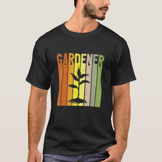 Gärtner Garten Gärtnerei Vintage T-Shirt (Vorderseite)