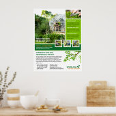 Gärtner, Gartencenter, Rasenpflege Poster (Küche)