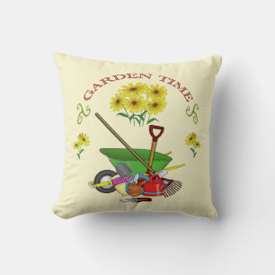 Gärtner, Gartenzeit, Gartenkissen Kissen
