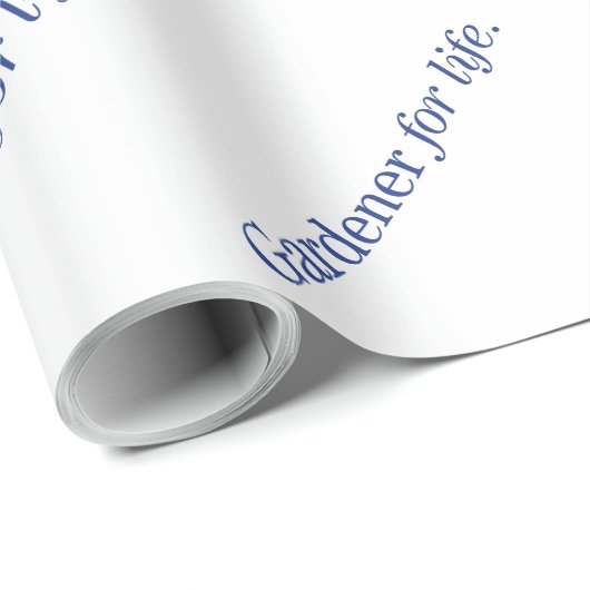 Gärtner Geschenkpapier (Rolleneckpunkt)