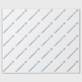 Gärtner Geschenkpapier (Flach)