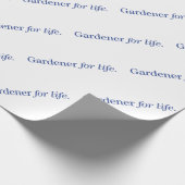 Gärtner Geschenkpapier (Ecke)