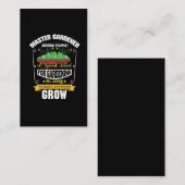 Gärtner Green Thumb Pflanze Blume Visitenkarte (Vorne/Hinten)