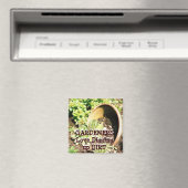 Gärtner Humorvolle Grafikkunst Magnet (In Situ (Geschirrspüler))