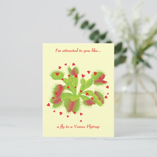 Gärtner in der Liebe Postkarte (Stehend Vorderseite)