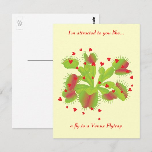 Gärtner in der Liebe Postkarte (Vorne/Hinten)