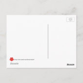 Gärtner in der Liebe Postkarte (Rückseite)