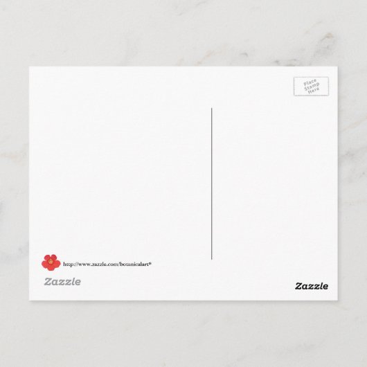 Gärtner in der Liebe Postkarte (Rückseite)