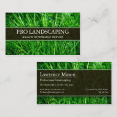 Gärtner / Landscaping Business Card Visitenkarte (Vorne/Hinten)