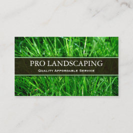 Gärtner / Landscaping Business Card Visitenkarte