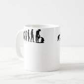 Gärtner Landschaftsgestalter Evolution Gartenbau G Kaffeetasse (Vorderseite Links)