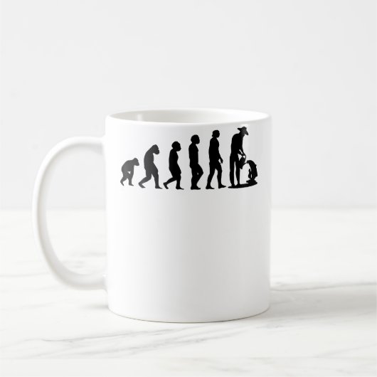 Gärtner Landschaftsgestalter Evolution Gartenbau G Kaffeetasse (Links)