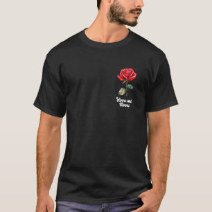 Gärtner LIEBE UND ROSEN Romantisch Lustige Rosen T-Shirt