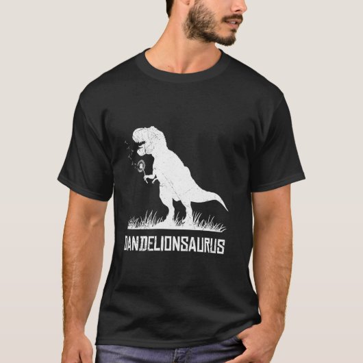 Gärtner LÖWENZAHN SAURUS Löwenzahn Lustiger Löwenz T-Shirt (Vorderseite)