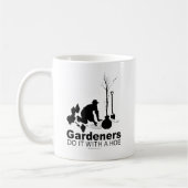 Gärtner machen das mit einem Huf Kaffeetasse (Links)