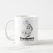 Gärtner machen das mit einem Hund 2 Kaffeetasse (Links)