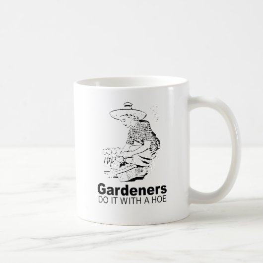 Gärtner machen das mit einem Hund 2 Kaffeetasse (Rechts)