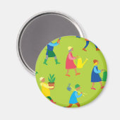 Gärtner Magnet (Vorderseite/Rückseite)