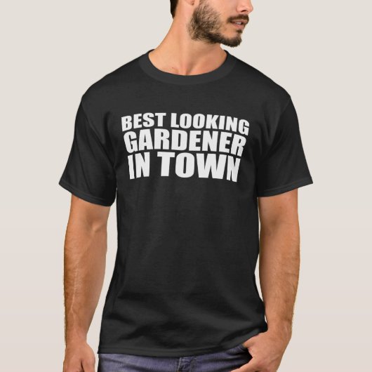 Gärtner-Mitarbeiteranerkennungsjob T-Shirt (Vorderseite)
