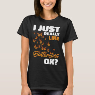 Gärtner Monarch Blumen Pflanzen Gartenbau Schmette T-Shirt