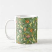 Gärtner Monogramm Grün Kaffeetasse (Links)
