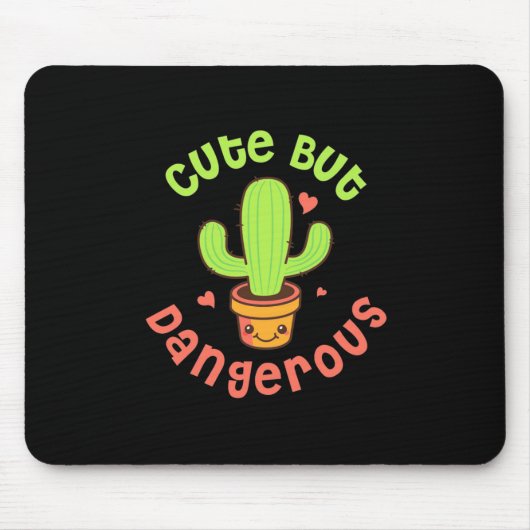 Gärtner Niedlich, aber gefährlich Mousepad (Vorne)