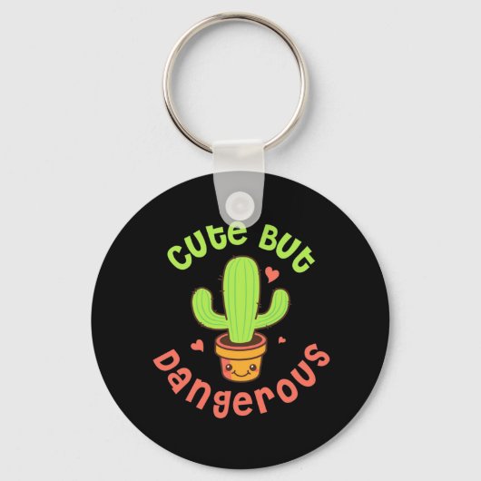 Gärtner Niedlich, aber gefährlich Schlüsselanhänger (Vorderseite)