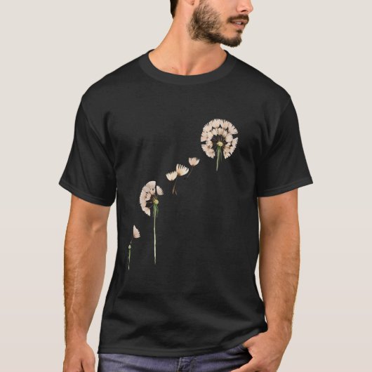 Gärtner Positivität Löwenzahn Lustiger Löwenzahn T-Shirt (Vorderseite)