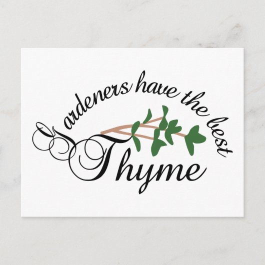 Gärtner Postkarte (Vorderseite)