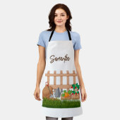 Gärtner Schürze (Getragen)